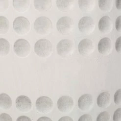 Noble House Burgos 14.75 in. and 13 in. Tall Antique White Lightweight Concrete Outdoor Planter Set -Breeze Decor Sales Store antique white noble house plant pots 107711 fa 1000