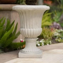 Breeze Decor Sales Store -Breeze Decor Sales Store antique white noble house urn planters 477 c3 1000