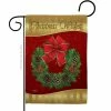 Breeze Decor 13 in. x 18.5 in. Christmas Wishes Garden Flag Double-Sided Winter Decorative Vertical Flags
