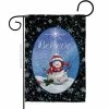 Breeze Decor 13 in. x 18.5 in. Believe Christmas Garden Flag Double-Sided Winter Decorative Vertical Flags