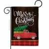 Breeze Decor 13 in. x 18.5 in. It's Christmas Time Garden Flag Double-Sided Winter Decorative Vertical Flags