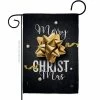 Breeze Decor 13 in. x 18.5 in. Christmas Gifts Garden Flag Double-Sided Winter Decorative Vertical Flags