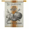 Breeze Decor 28 in. x 40 in. Autumn Farmhouse Fall House Flag Double-Sided Decorative Vertical Flags