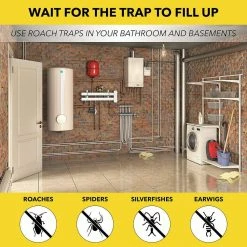 Harris 1 Gal. Roach Killer and Roach Trap Value Pack -Breeze Decor Sales Store clear harris insect traps hrs 128vp 76 1000