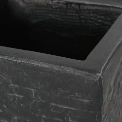 Noble House Hula 24 in. Tall Gray Lightweight Concrete Outdoor Planter -Breeze Decor Sales Store gray noble house plant pots 107687 44 1000