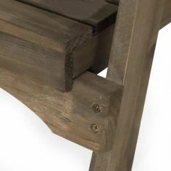 Noble House Monarch 3-Tier Gray Fir wood Outdoor Shelf -Breeze Decor Sales Store gray noble house plant stands 106984 4f 1000