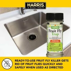 Harris 6 oz. Fruit Fly Killer Trap (2-Pack) -Breeze Decor Sales Store green orange harris insect traps 2fft 6 1f 1000