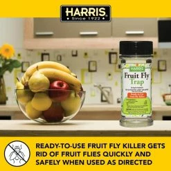 Harris 6 oz. Fruit Fly Killer Trap (2-Pack) -Breeze Decor Sales Store green orange harris insect traps 2fft 6 44 1000