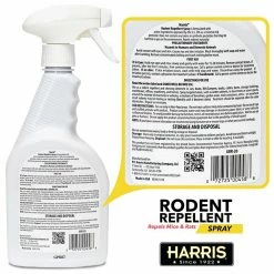 Harris 20 oz. Rodent Repellent Essential Oil Spray (2 Pack) -Breeze Decor Sales Store harris animal repellents 2grr 20 76 1000