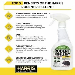 Harris Catch and Release Humane Mouse Trap and Rodent Repellent Spray Value Pack -Breeze Decor Sales Store harris animal repellents emtlive grr20 c3 1000