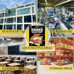 Harris Snake Glue Trap Super Size (3-Pack) 8 Harris Snake Glue Trap Super Size (3-Pack) -Breeze Decor Sales Store harris animal traps 3snake 1 1f 1000