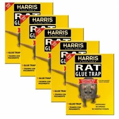 Harris King Size Rat and Mouse Glue Trap (5-Pack)
