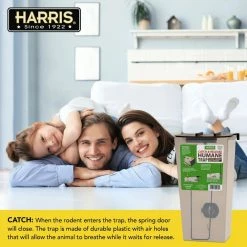 Harris Catch and Release Humane Squirrel and Rodent Trap -Breeze Decor Sales Store harris animal traps rt live fa 1000