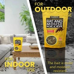 Harris 4 lbs./64 Bars All Weather Rat and Mouse Killer 11 Harris 4 lbs./64 Bars All Weather Rat and Mouse Killer -Breeze Decor Sales Store harris bait stations hrb 64 44 1000