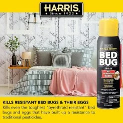 Harris Egg Kill and Resistant Bed Bug Spray (12-Pack) -Breeze Decor Sales Store harris bug foggers 12blkbb 16a 1f 1000
