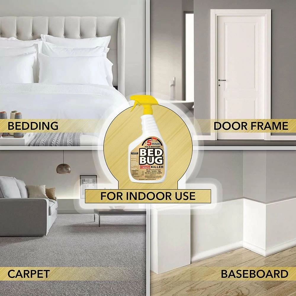 Harris 32 oz. 5-Minute Bed Bug Killer (2-Pack) 8 Harris 32 oz. 5-Minute Bed Bug Killer (2-Pack) - Image 8