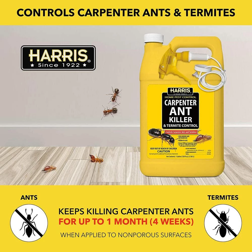 Harris 128 oz. Carpenter Ant Killer and Termite Control Treatment Spray (2-Pack) 3 Harris 128 oz. Carpenter Ant Killer and Termite Control Treatment Spray (2-Pack) - Image 3