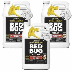 Harris 1 Gal. Ready-to-Use Egg Kill and Resistant Bed Bug Killer (Pack of 3)