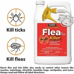 Harris 1 Gal. Flea and Tick Killer (3-Pack) -Breeze Decor Sales Store harris bug killer spray 3hft 128 1f 1000