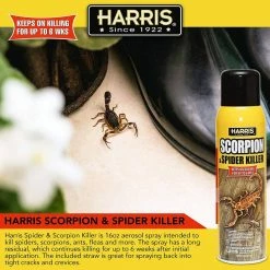 Harris 16 oz. Scorpion and Spider Killer Spray (3-Pack) 9 Harris 16 oz. Scorpion and Spider Killer Spray (3-Pack) -Breeze Decor Sales Store harris bug killer spray 3scorp 16a 4f 1000