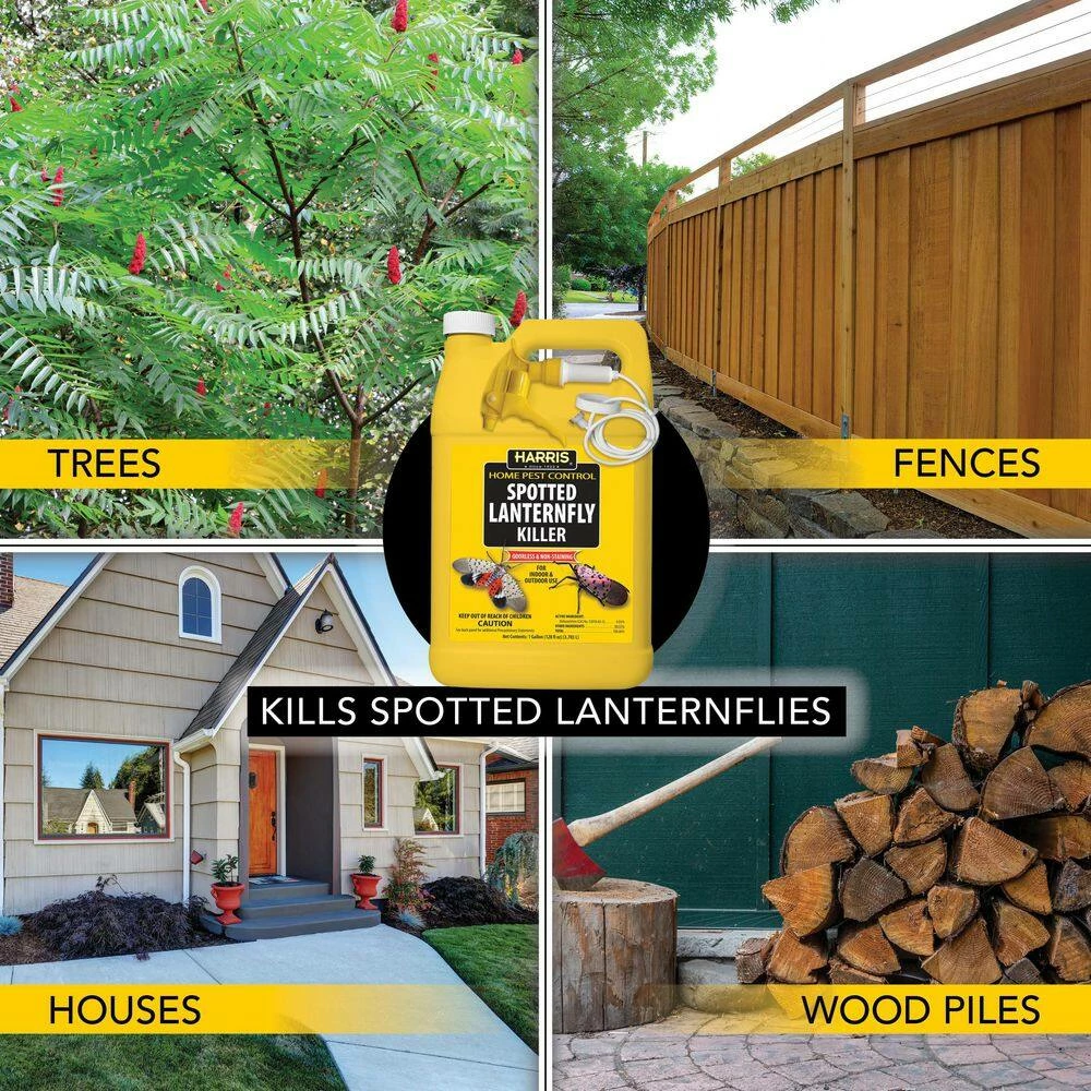 Harris 1 Gal. Spotted Lanternfly Killer with 1 Gal. Tank Sprayer (3-Pack) 4 Harris 1 Gal. Spotted Lanternfly Killer with 1 Gal. Tank Sprayer (3-Pack) - Image 4