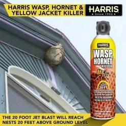 Harris 16 oz. Wasp and Hornet Killer (3-Pack) -Breeze Decor Sales Store harris bug killer spray 3wh16 1f 1000