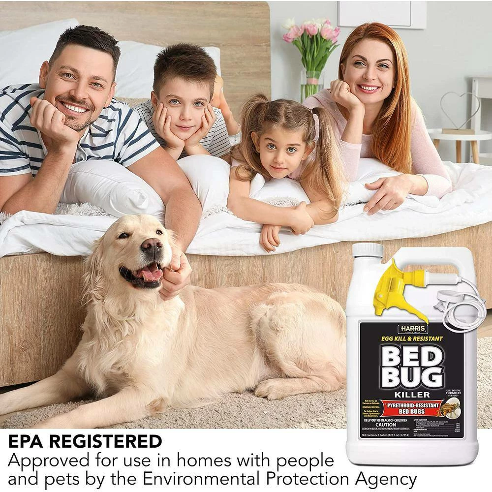 Harris 1 Gal. Ready-to-Use Egg Kill and Resistant Bed Bug Killer (4-Pack) 512 oz. Pro Spray Bottle and 55 oz. Pump Sprayer 13 Harris 1 Gal. Ready-to-Use Egg Kill and Resistant Bed Bug Killer (4-Pack) 512 oz. Pro Spray Bottle and 55 oz. Pump Sprayer - Image 13