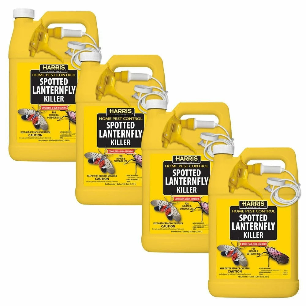 Harris 1 Gal. Spotted Lanternfly Killer (4-Pack) 1 Harris 1 Gal. Spotted Lanternfly Killer (4-Pack)