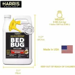 Harris 1 Gal. Ready-to-Use Egg Kill and Resistant Bed Bug Killer -Breeze Decor Sales Store harris bug killer spray blkbb 128 31 1000