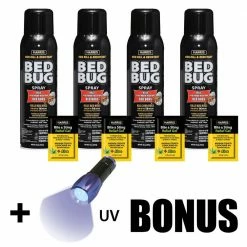 Harris 16 oz. Egg Kill and Resistant Bed Bug Spray (4-Pack)