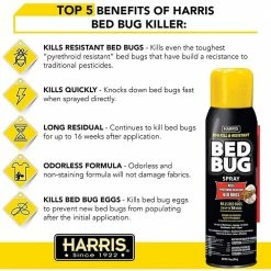 Harris Egg Kill and Resistant Bed Bug Pro Pack Kit 24 Harris Egg Kill and Resistant Bed Bug Pro Pack Kit -Breeze Decor Sales Store harris bug killer spray blkpropk 1f 1000