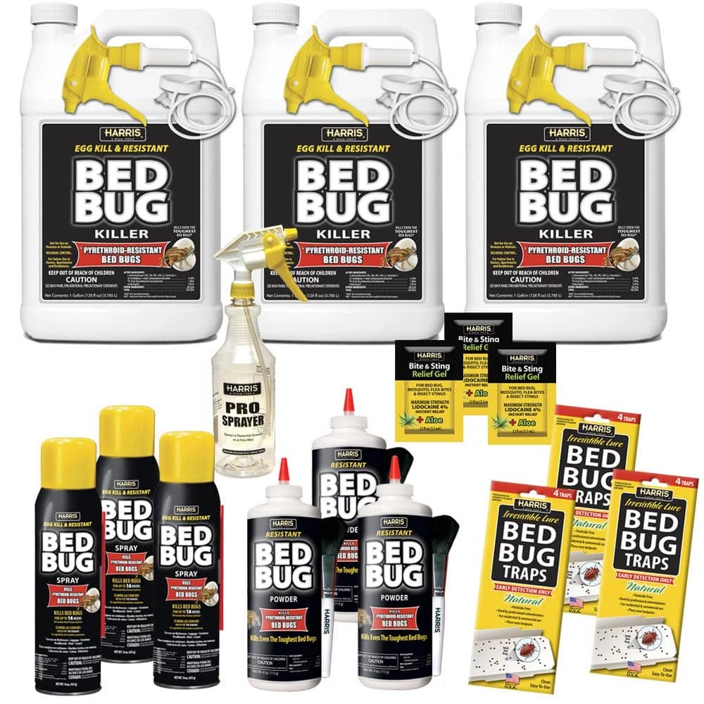 Harris Egg Kill and Resistant Bed Bug Pro Pack Kit 1 Harris Egg Kill and Resistant Bed Bug Pro Pack Kit