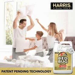 Harris 1 Gal. 5-Minute Professional Exterminator Formula Egg and Resistant Bed Bug Killer -Breeze Decor Sales Store harris bug killer spray goldbb 128 1f 1000