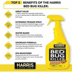 Harris 32 oz. Bed Bug Killer -Breeze Decor Sales Store harris bug killer spray hbb 32 c3 1000
