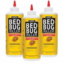 Harris 8 oz. Diatomaceous Earth Bed Bug Killer (3-Pack)