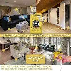 Harris 1 Gal. Home Pest Spray and Pest Glue Board (5-Pack) -Breeze Decor Sales Store harris bug killer spray hpc128 gb5 1f 1000