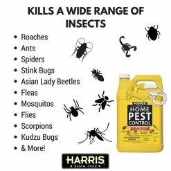 Harris 1 Gal. Home Pest Spray and Pest Glue Board (5-Pack) -Breeze Decor Sales Store harris bug killer spray hpc128 gb5 c3 1000