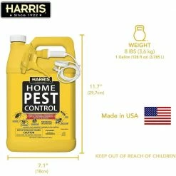 Harris 1 Gal. Home Pest Spray and Pest Glue Board (5-Pack) -Breeze Decor Sales Store harris bug killer spray hpc128 gb5 fa 1000