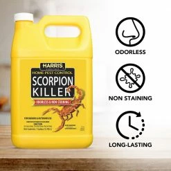 Harris 1 Gal. Scorpion Killer Spray and Pest Glue Boards (5-Pack) -Breeze Decor Sales Store harris bug killer spray hsc128 gb5 44 1000