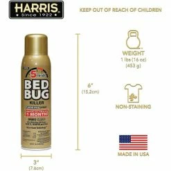 Harris Queen Bed Bug Mattress Cover and Bed Bug Spray - Value Pack -Breeze Decor Sales Store harris bug killer spray matt qvp a0 1000