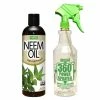 Harris 12 oz. 100% Cold Pressed Unrefined Cosmetic Grade Neem Oil and 360-Degree All Angle Professional Spray Bottle Value Pack