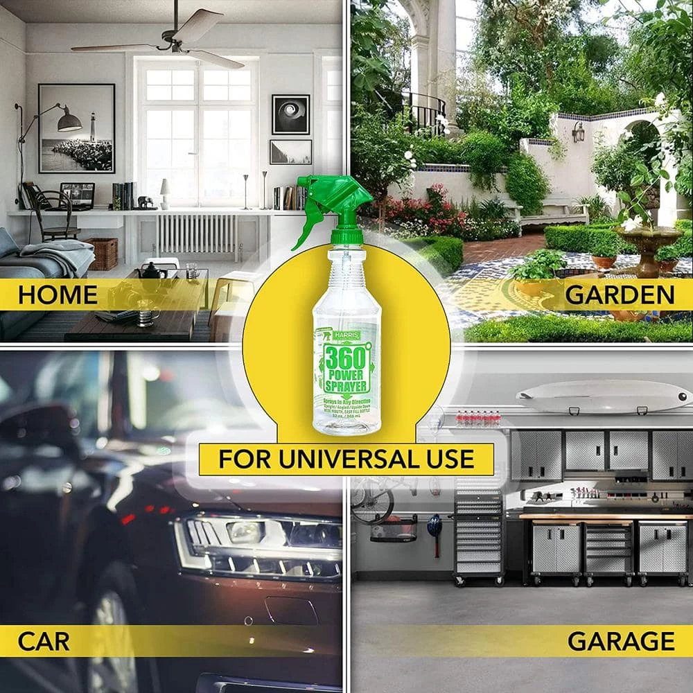 Harris 12 oz. 100% Cold Pressed Unrefined Cosmetic Grade Neem Oil and 360-Degree All Angle Professional Spray Bottle Value Pack 3 Harris 12 oz. 100% Cold Pressed Unrefined Cosmetic Grade Neem Oil and 360-Degree All Angle Professional Spray Bottle Value Pack - Image 3