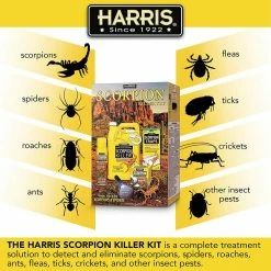 Harris Scorpion Killer Kit -Breeze Decor Sales Store harris bug killer spray scorp kit 1f 1000