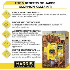 Harris Scorpion Killer Kit -Breeze Decor Sales Store harris bug killer spray scorp kit 4f 1000