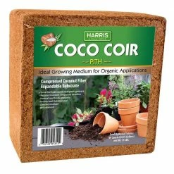 Harris 11 lb. Expanding Coco Coir Pith (Single Brick)