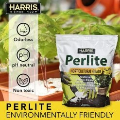 Harris 9 Gal. Expanding Coco Coir Pith (4 Brick Pack) and 8 Dry Qt. Premium Horticultural Perlite -Breeze Decor Sales Store harris grow media coco4 perl8 fa 1000