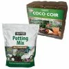 Harris 9 Gal. Expanding Coco Coir Pith (4 Brick pack) & 4 Qt. All-Purpose Potting Soil Mix with Worm Castings