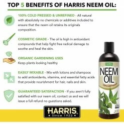 Harris 100% Organic Neem and Diatomaceous Earth Food Grade Value Pack 6 Harris 100% Organic Neem and Diatomaceous Earth Food Grade Value Pack -Breeze Decor Sales Store harris grow media neem360defg4p 4f 1000