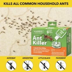 Harris 3 oz. Bait Liquid Ant Killer (18- Pack) -Breeze Decor Sales Store harris insect bait stations gak3 2pk fa 1000