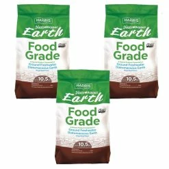 Harris 10.5 lbs. Diatomaceous Earth Food Grade 100% (3-Pack )